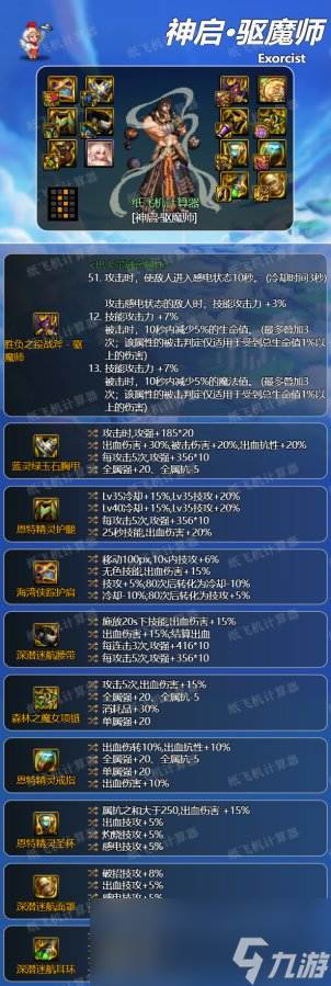 dnf驱魔神界版本毕业装备推荐