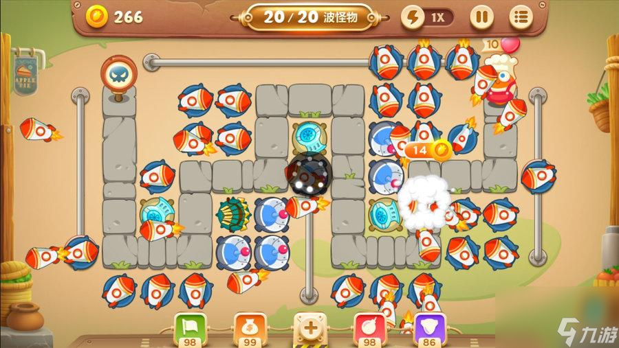 保卫萝卜3第44关怎么过（保卫萝卜3第44关详细图文攻略）