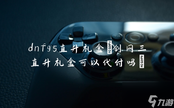 dnf95直升礼盒(剑网三直升礼盒可以代付吗)
