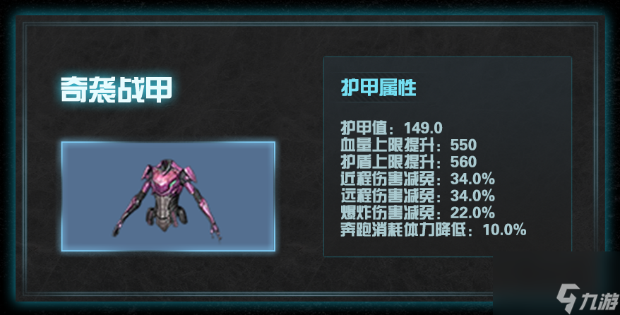 明日之后140級甲強度如何