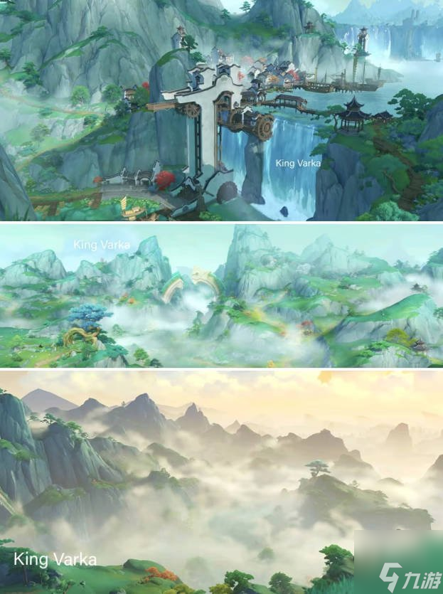 原神沉玉谷地图曝光 4.4新地图沉玉谷翘英庄实景展示