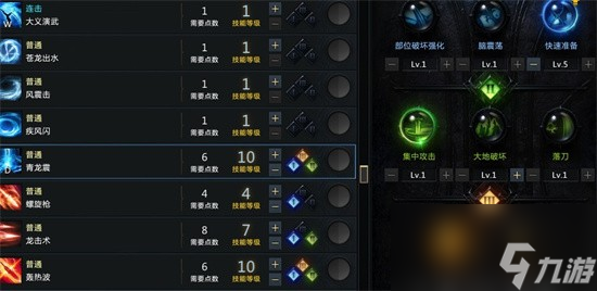 命运方舟枪术加点推荐 命运方舟绝顶枪术流怎么加