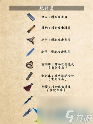 武俠乂武器克制關(guān)系是什么 武器克制關(guān)系一覽