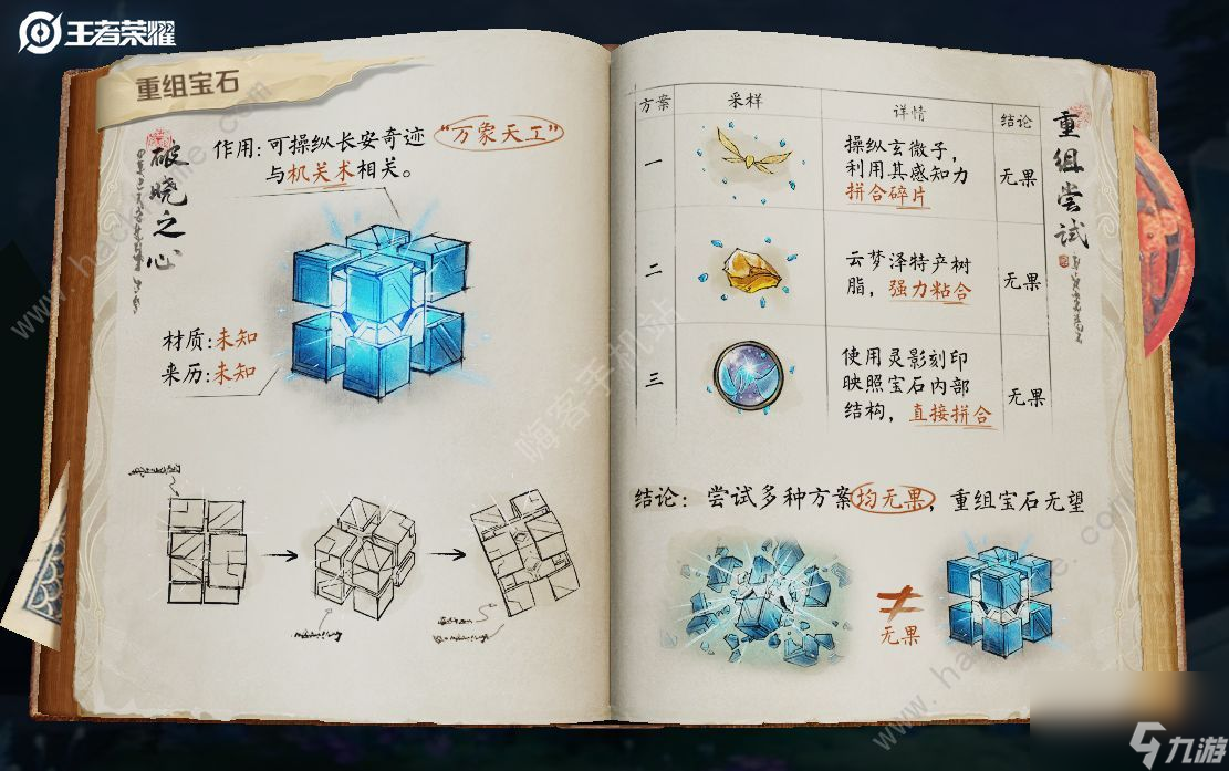 王者荣耀真相揭晓任务怎么做(破晓之心花木兰宝石怎么找)「干货」