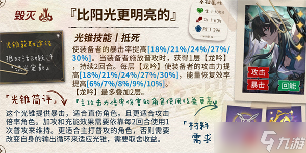 崩壞星穹鐵道雪衣光錐搭配推薦 崩壞星穹鐵道雪衣光錐帶什么好