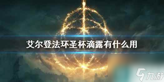 单机攻略《艾尔登法环》圣杯滴露作用介绍