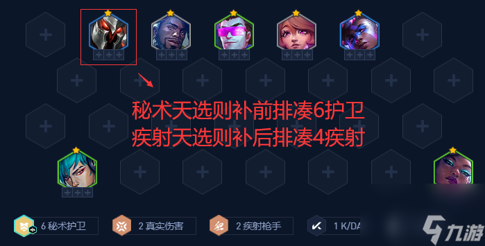 金铲铲之战：前排铁王八，后排越打越猛—6护卫女警