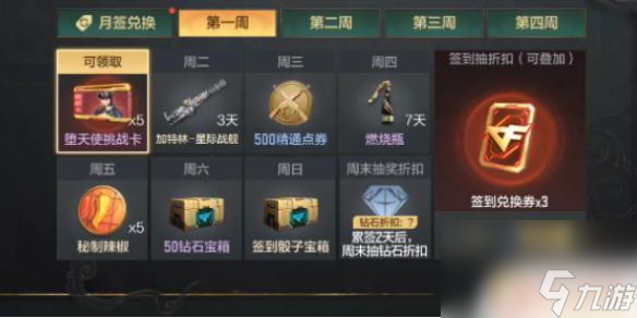 穿越火线11月签到活动 穿越火线11月签到领好礼活动奖励详解