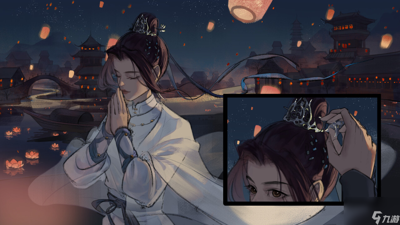文字向探案解谜冒险游戏《锦鱼图》Steam页面 1月上线