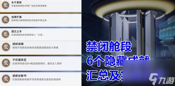 《崩坏星穹铁道》1.6禁闭舱段6个隐藏成就攻略