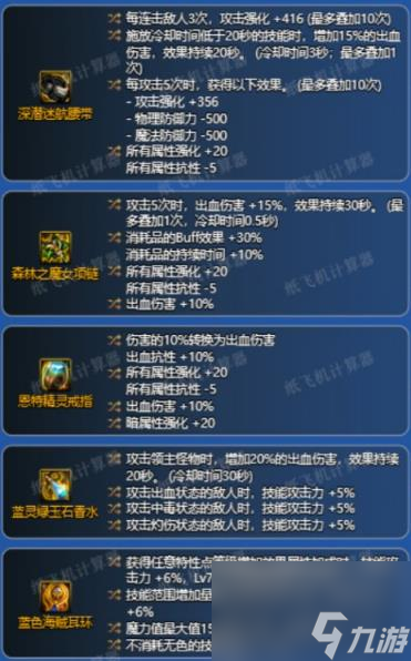 dnf死灵神界版本毕业装备选择推荐