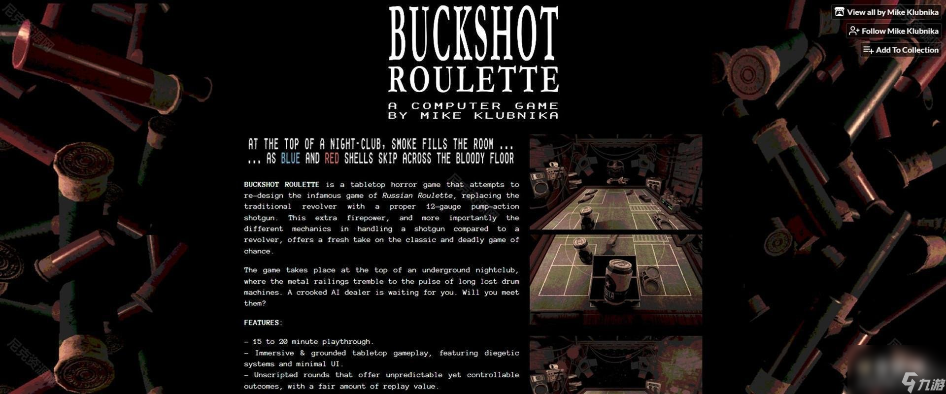 《BuckshotRoulette》游玩方法介绍