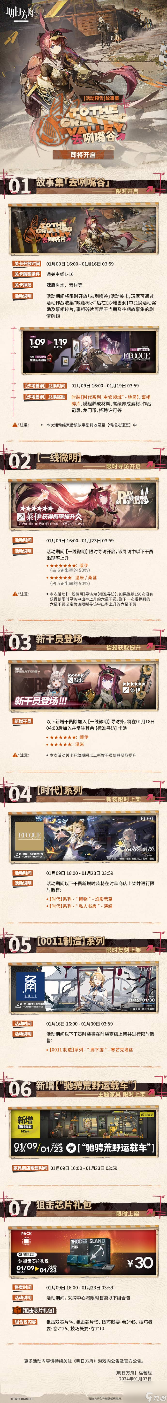 明日方舟去咧嘴谷什么時(shí)候開始,明日方舟去咧嘴谷時(shí)間