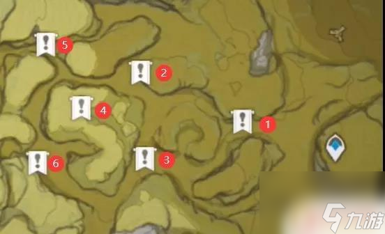 原神红色的叶子怎么获得 《原神手游》红叶子矮树宝藏位置攻略