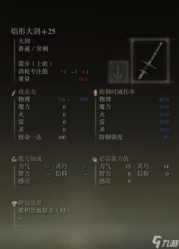 《艾尔登法环》感应补正及自带出血武器图鉴 出血武器获取方法一览