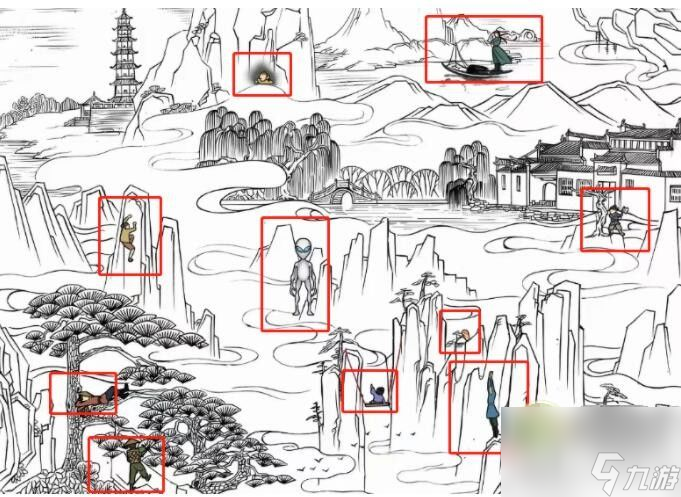 《汉字找茬王》人在哪找出10个人通关攻略