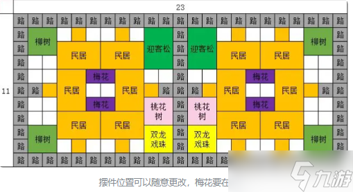 《蓬莱镇》游戏布局规划图玩法介绍