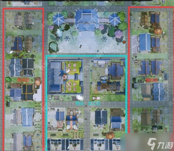 《蓬莱镇》游戏布局规划图玩法介绍
