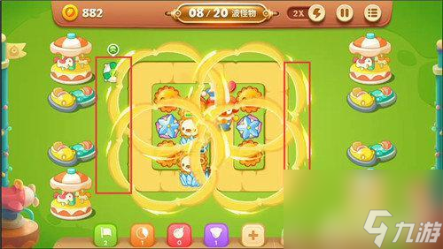 保卫萝卜3游乐场第6关怎么过（游乐场第6关金萝卜获取攻略）