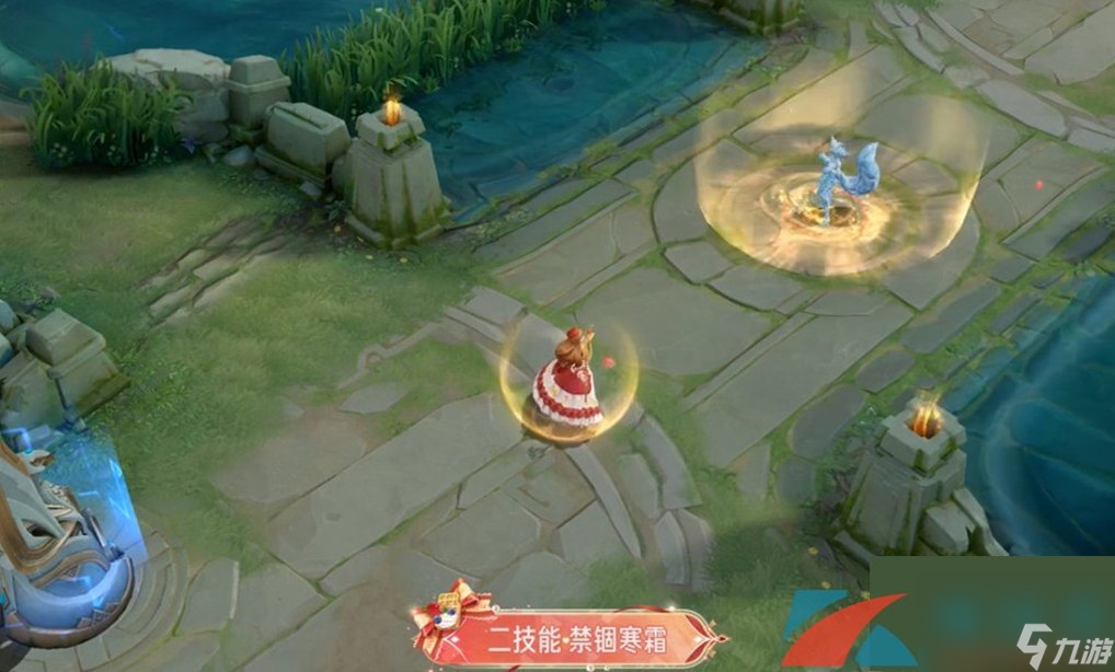王者荣耀王昭君午后时光皮肤技能特效展示