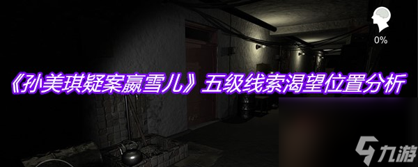 《孙美琪疑案嬴雪儿》五级线索渴望在哪里解析