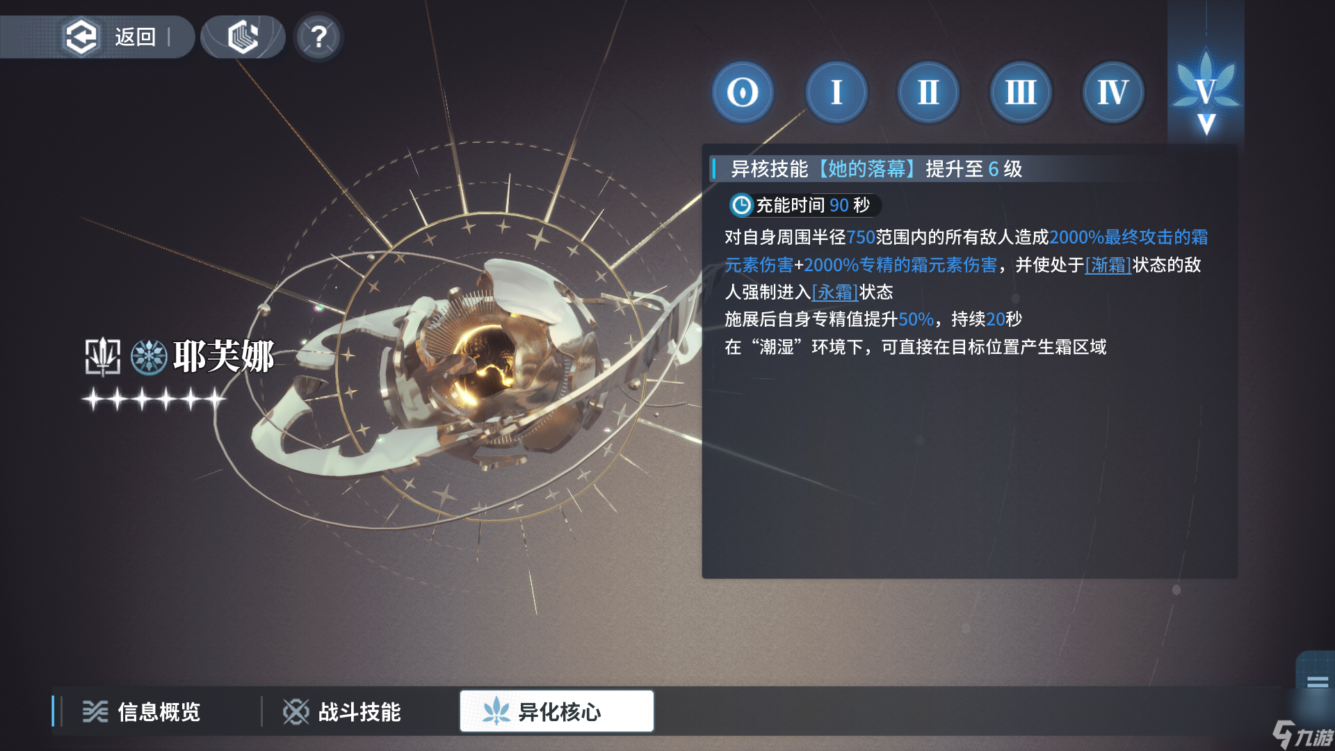 白荆回廊：霜冻流核心！冰霜王女耶芙娜全面解析测评