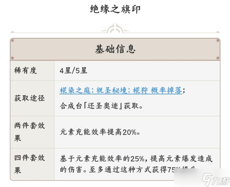 《原神》雷电将军元素充能多少合适 雷神元素充能效率解析