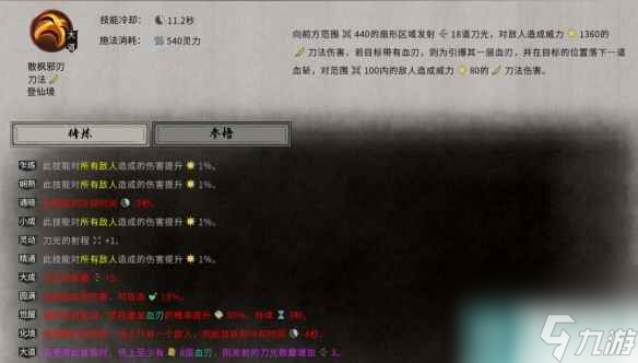 单机攻略《鬼谷八荒》羽化版刀修构筑心得