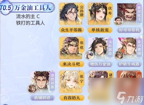 三国志幻想大陆T0阵容强度排行是什么-T0阵容强度排行一览