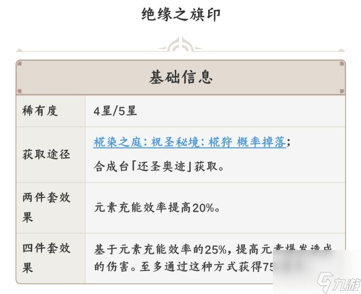 《原神》雷電將軍元素充能多少合適 雷神元素充能效率解析