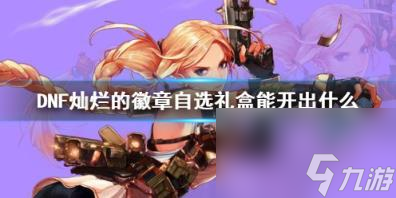 DNF灿烂的徽章自选礼盒内容介绍