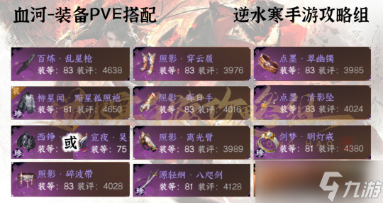 逆水寒手游血河职业攻略 血河最新打法&amp;搭配全推荐