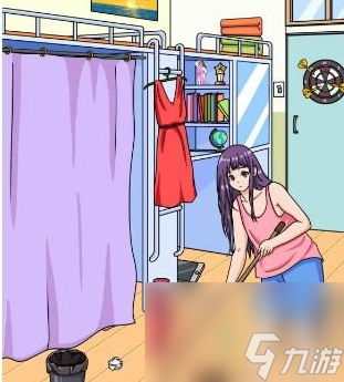 《文字玩出花》在宿管查寝前整理好宿舍过关攻略