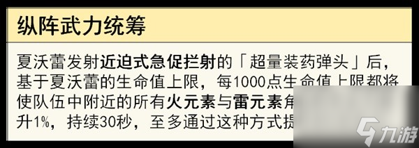 《原神》4.3版本夏沃蕾技能、命之座全解 夏沃蕾出装推荐