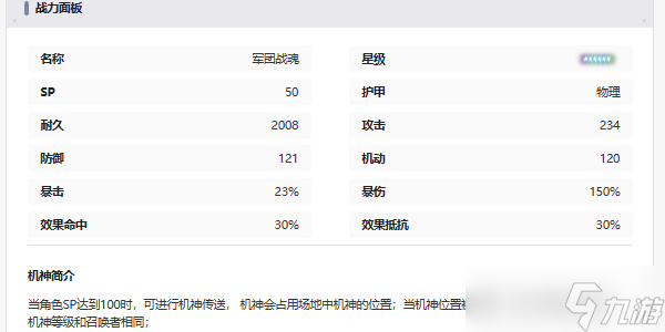 交錯戰(zhàn)線軍團戰(zhàn)魂角色介紹