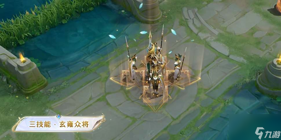 王者榮耀蒙恬榮光圣徽皮膚特效展示