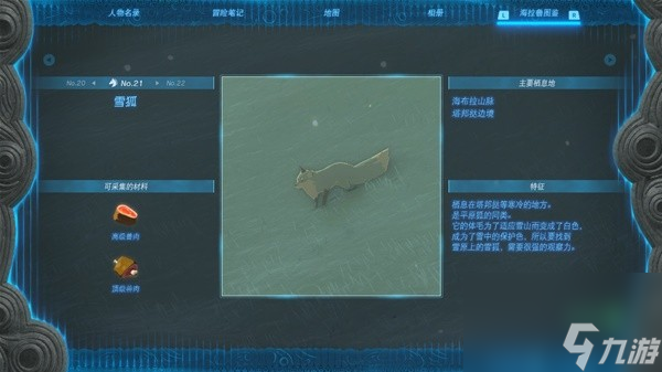 《塞尔达传说王国之泪》全图鉴拍照位置整理