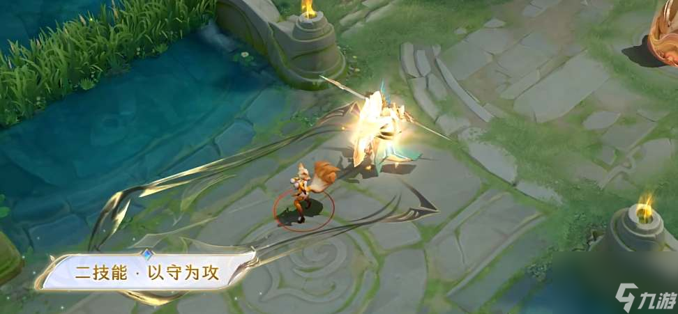 王者榮耀蒙恬榮光圣徽皮膚特效展示