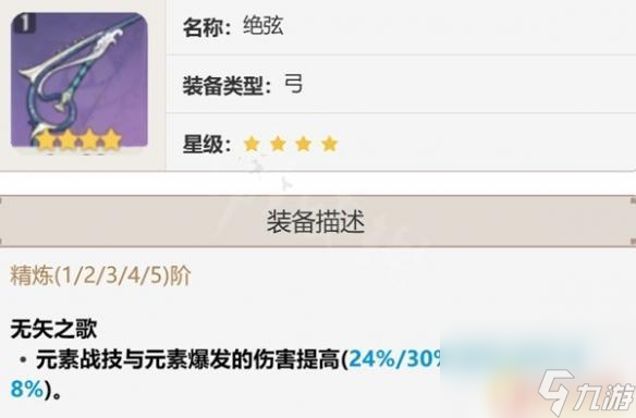 原神爆伤弓有哪些 《原神》弓箭武器有哪些