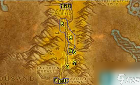 单机攻略魔兽世界探索赛季P2部落升级攻略 25-40升级地点推荐