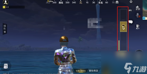 和平精英绿洲洲世界怎么钓鱼