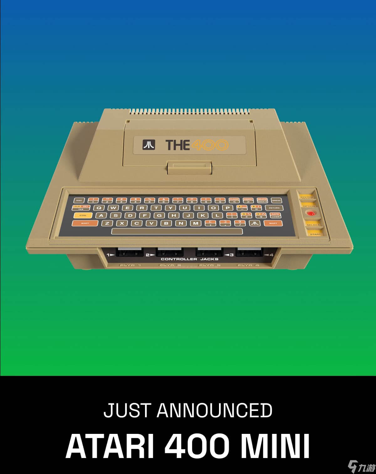 經(jīng)典《Atari 400 Mini》復(fù)刻主機(jī)公開 預(yù)定三月北美發(fā)售