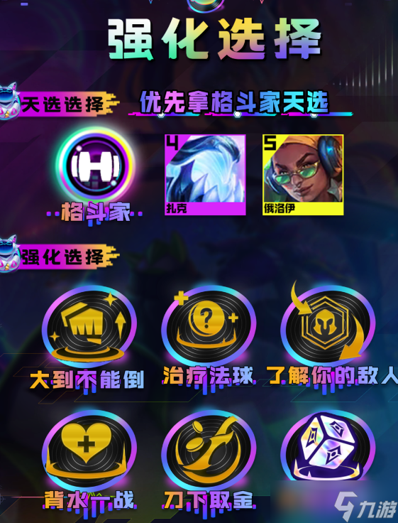 云顶之弈s10格斗九五阵容攻略
