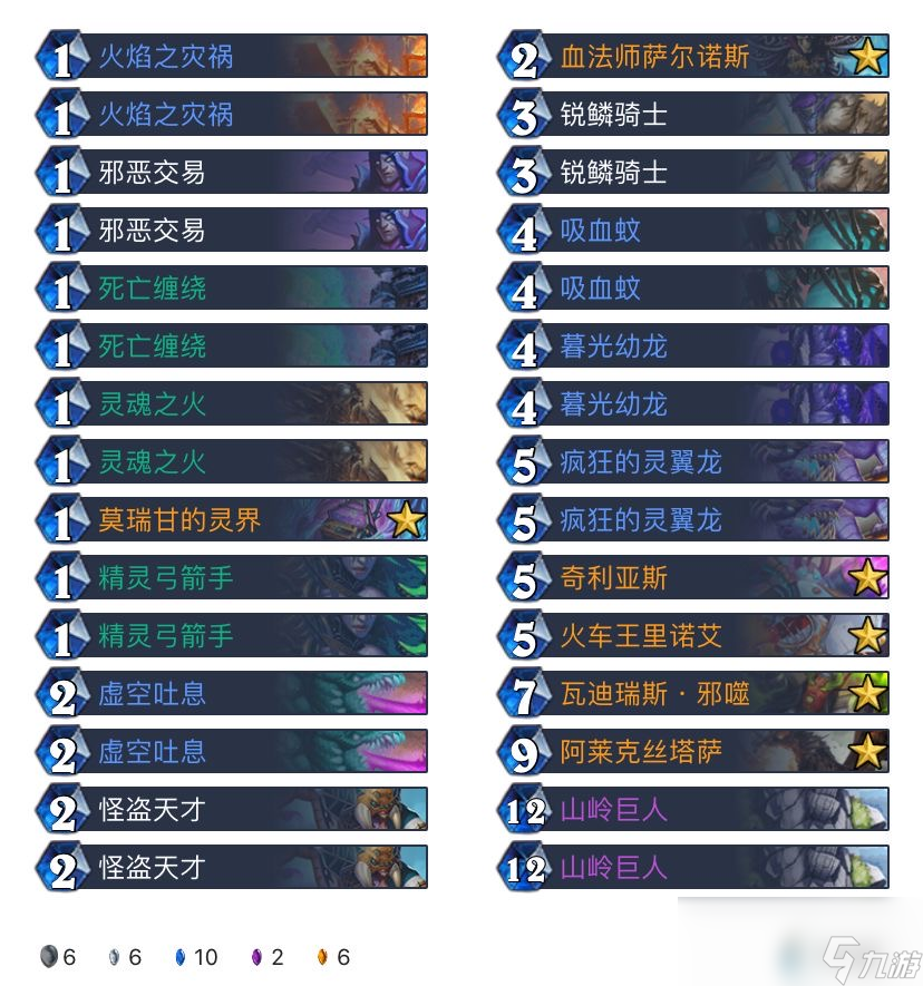 《炉石传说》巨龙降临手牌斩杀术卡组构筑