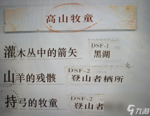 重返未来1999落于积雪之上记录收集攻略