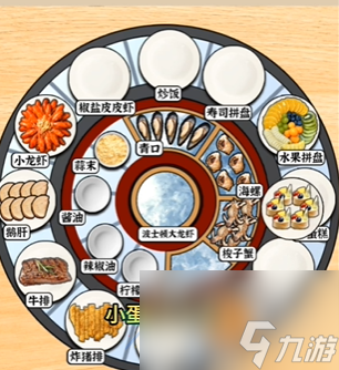 爆梗找茬王开家自助餐怎么玩