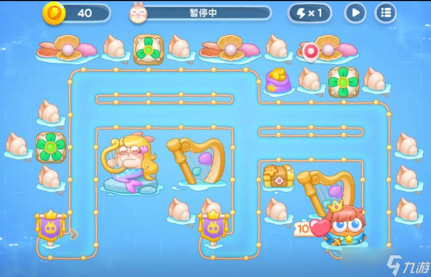 保卫萝卜4海的闺女第9关攻略