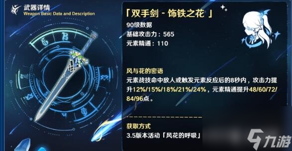 原神饰铁之花适合哪些角色使用