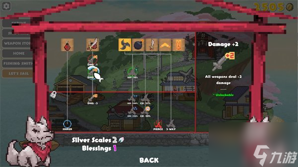 肉鸽俯视角射击游戏《忍者渔线传》2月8日于Steam发售