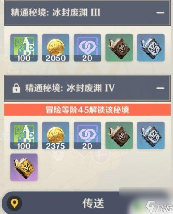 原神哪些角色需要满级 《原神》人物满级所需物品一览表